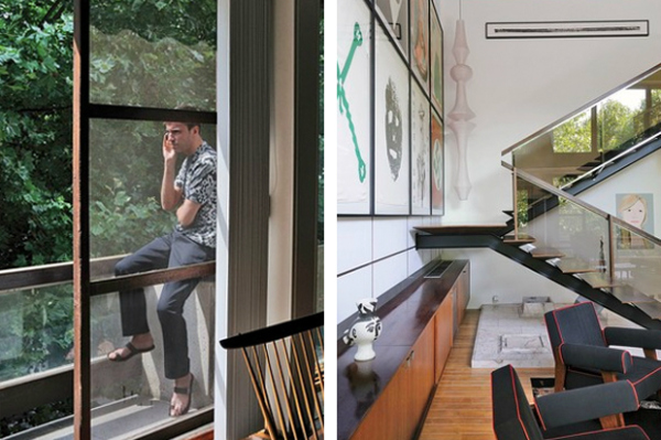 Interior Style Raf Simons Antwerp Apartment Personal Stylist Raf Simons Mid Century Modernist Two Story Open Floor Plan Apartment In Antwerp Has Become His Sanctuary Trendland
