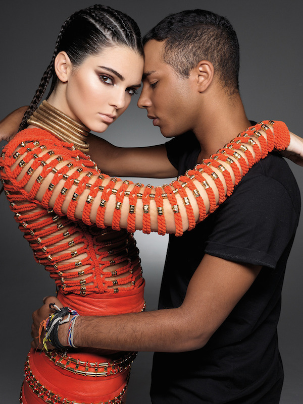 kendall jenner in balmain olivier rousteing for sunday times style, Kendall Jenner on the cover of Sunday Times Style, instagram, Style by Yellow Button, Kardashian, Kim Kardashian, Kendall Jenner, Keeping Up With the Kardashians