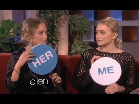 Mary-Kate and Ashley Olsen on Ellen